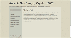 Desktop Screenshot of drauradeschamps.com